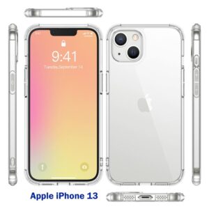  7 - Чохол-накладка BeCover Anti-Shock для Apple iPhone 13 Clear (706951))