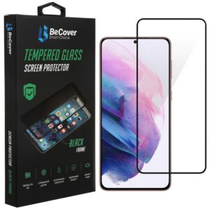  1 - Захисне скло BeCover для Samsung Galaxy S21 FE SM-G990 Black (707244)