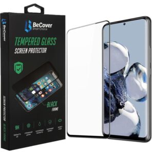  5 - Захисне скло BeCover для Xiaomi 12T/12T Pro Black (708558)