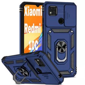  6 - Чохол-накладка BeCover Military для Xiaomi Redmi 10C Blue (707426)