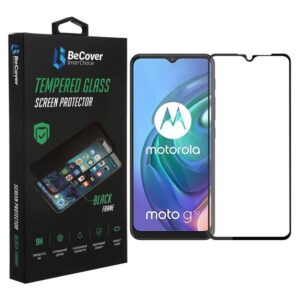  4 - Захисне скло BeCover для Motorola Moto G10/G30 Black (706449)