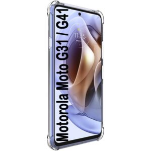  7 - Чохол-накладка BeCover Anti-Shock для Motorola Moto G31/G41 Clear (707884)