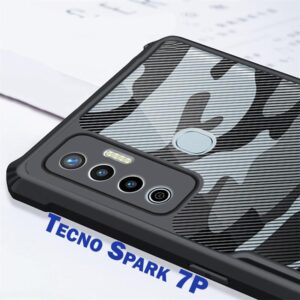  3 - Чохол-накладка BeCover RZANTS для Tecno Spark 7P Black (707225)
