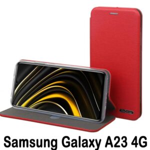  6 - Чохол-книжка BeCover Exclusive для Samsung Galaxy A23 SM-A235 Burgundy Red (707930)