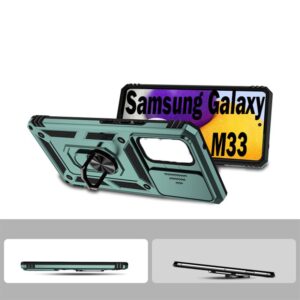  7 - Чохол-накладка BeCover Military для Samsung Galaxy M33 SM-M336 Dark Green (707390)