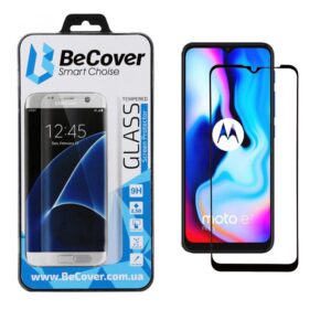  8 - Захисне скло BeCover для Motorola Moto E7 Plus Black (705241)
