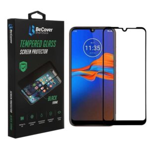  5 - Захисне скло BeCover для Motorola Moto E6i Black (706654)