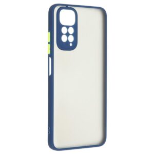  6 - Чохол-накладка Armorstandart Frosted Matte для Xiaomi Redmi Note 11/Note 11s Navy Blue (ARM66739)