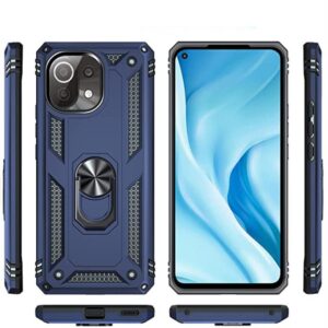  7 - Чохол-накладка BeCover Military для Xiaomi Mi 11 Lite/Mi 11 Lite 5G/11 Lite 5G NE Blue (706643)