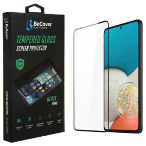  8 - Захисне скло BeCover для Samsung Galaxy A53 SM-A536 Black (707322)
