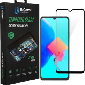  7 - Захисне скло BeCover для Tecno Spark 8C (KG5n) Black (708161)