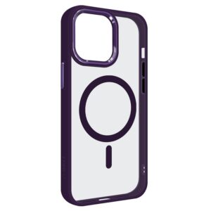  9 - Чохол-накладка Armorstandart Unit MagSafe для Apple iPhone 14 Pro Max Purple (ARM66953)
