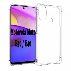  2 - Чохол-накладка BeCover Anti-Shock для Motorola Moto E30/E40 Clear (707882)